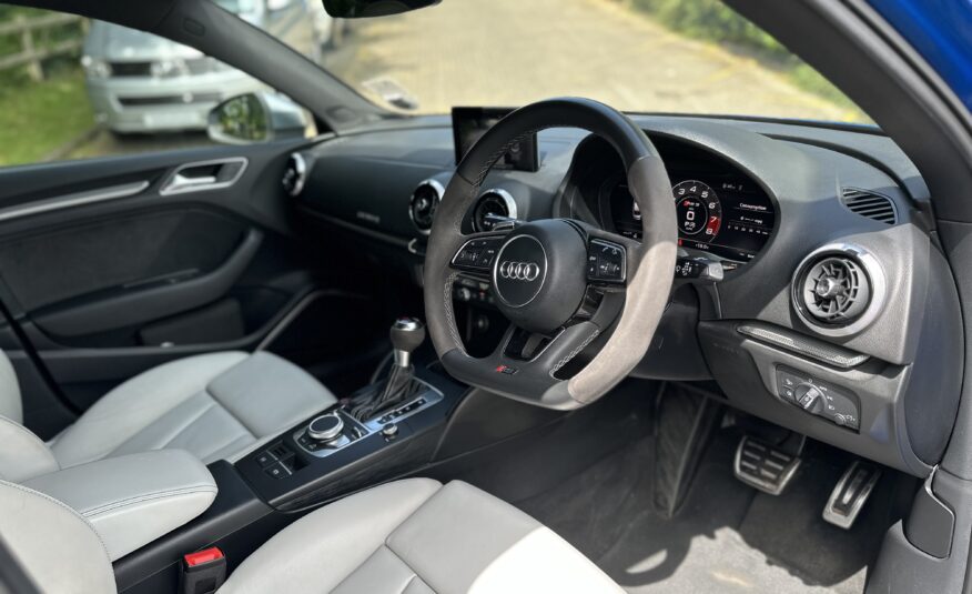 2018 Audi RS3 2.5 TFSI 400 Quattro 4Dr Saloon S-Tronic Auto