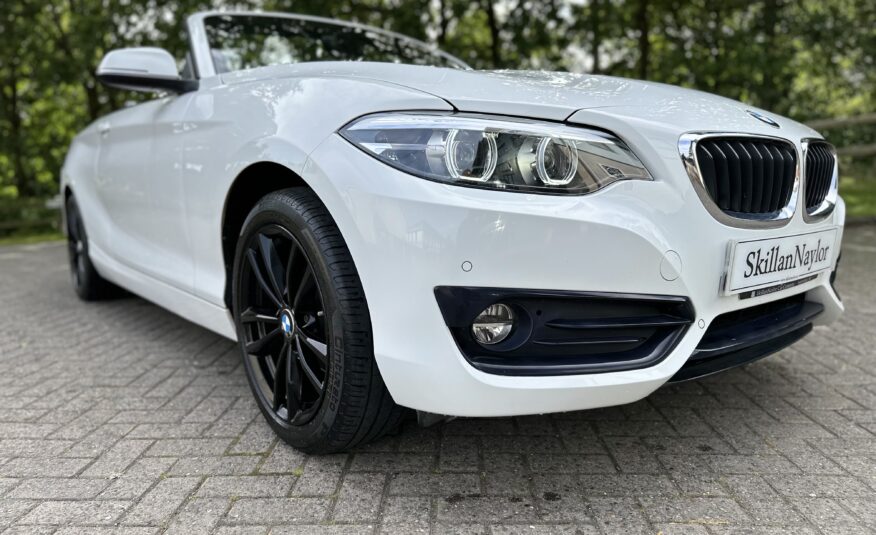 2018 BMW 218i Sport 2Dr Convertible