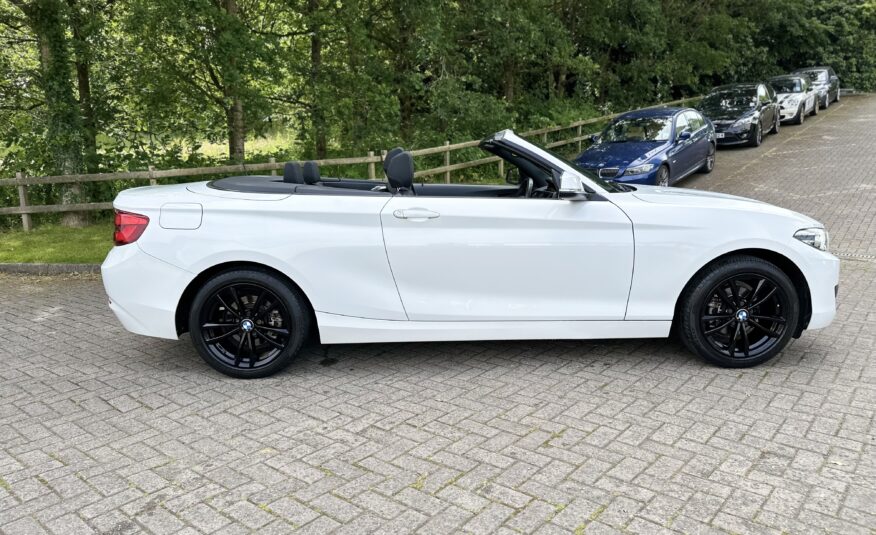 2018 BMW 218i Sport 2Dr Convertible