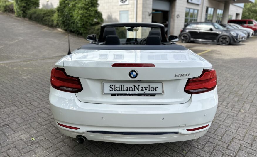 2018 BMW 218i Sport 2Dr Convertible