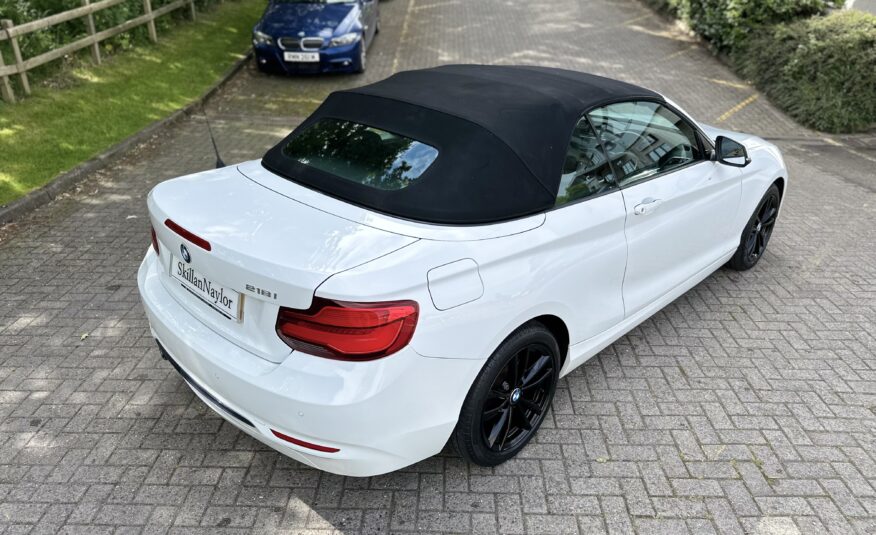 2018 BMW 218i Sport 2Dr Convertible