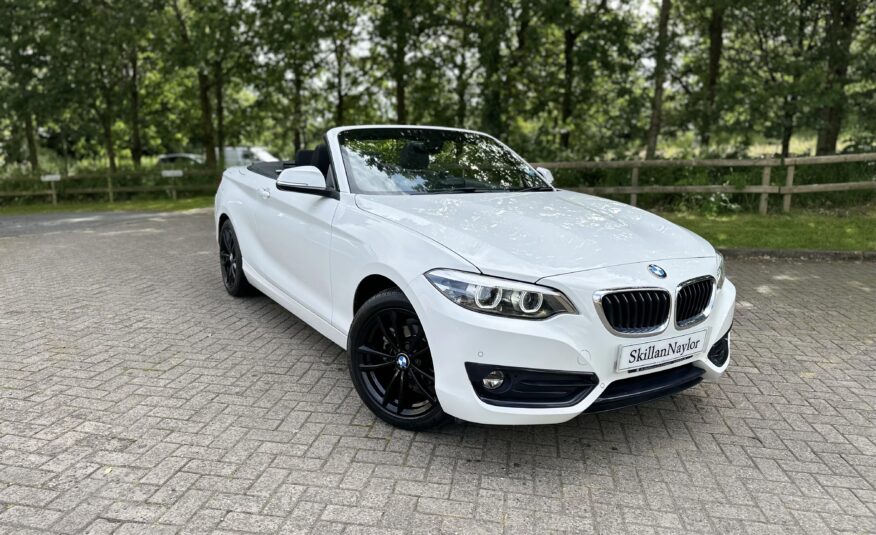 2018 BMW 218i Sport 2Dr Convertible